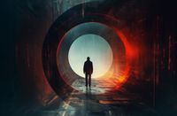 Plakat 91,5x60cm Portal do Świata