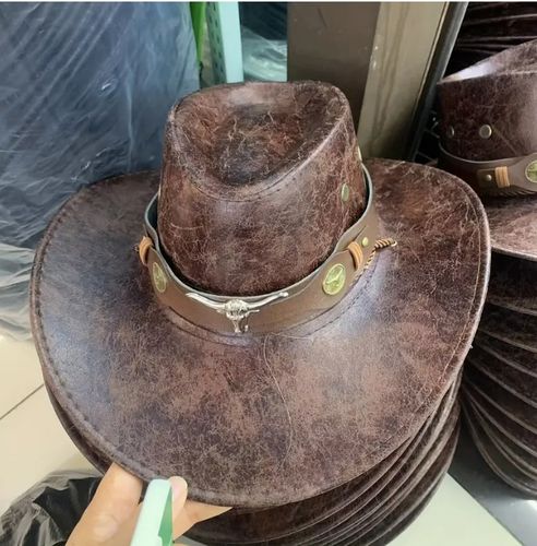 Klasyczny Kowbojski Kapelusz z Klamrą w Kształcie Głowy Byka Nakrycie na Arena.pl