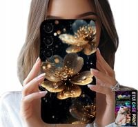 ETUI DO SAMSUNG GALAXY M15 5G - PIĘKNE WZORY KWIATÓW, PLECKI, FUTERAŁ