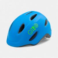 Kask rowerowy dziecięcy Giro Scamp Mat Blue Lime S 49-53cm