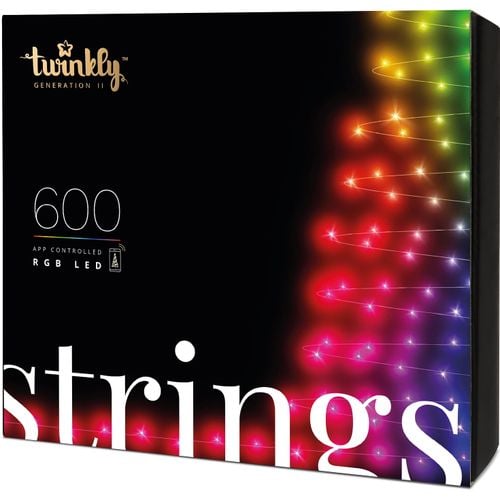 Inteligentne lampki choinkowe Twinkly Strings 600 LED RGB 48 m na Arena.pl
