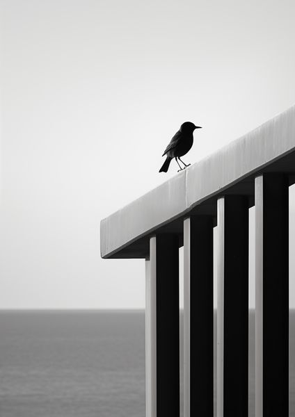 Plakat 59,4x84,1cm Samotna Odchłań zdjęcie 1