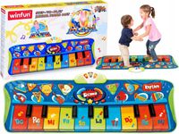 MUZYCZNA INTERAKTYWNA NAGRYWAJĄCA MATA DO TAŃCZENIA SMILY PLAY