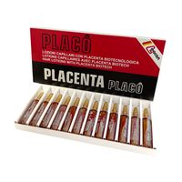 Ampułki do włosów PLACENTA PLACO na porost włosów przeciw wypadaniu 2x 12