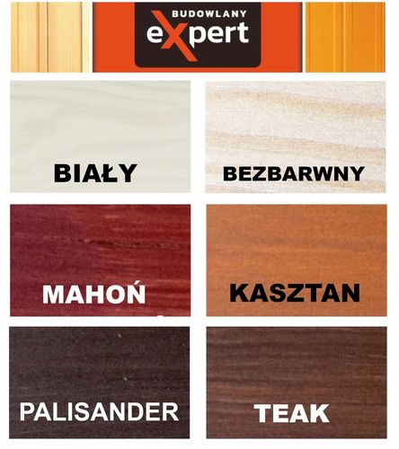 TRWAŁY IMPREGNAT I FARBA 2w1 DO DREWNA OGRODOWEGO Z WOSKAMI 10L 6 KOLORÓW ! na Arena.pl