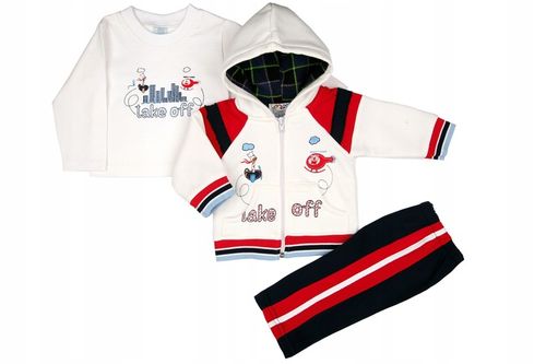 KOMPLET NIEMOWLĘCY CHŁOPIĘCY 3-6M (68CM) na Arena.pl
