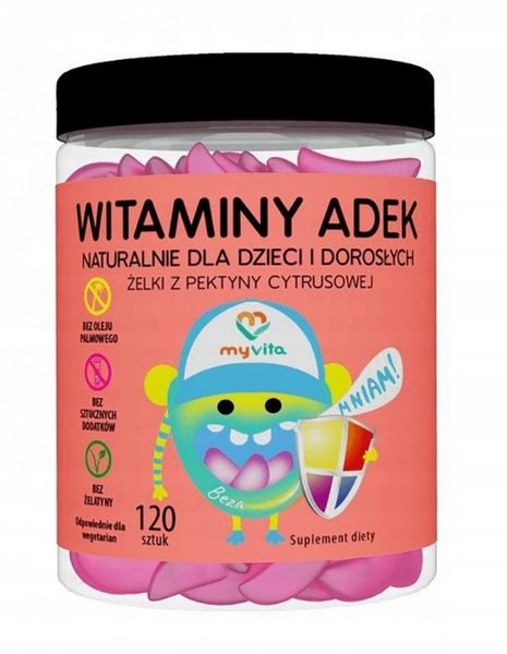 MyVita ADEK żelki - 120 szt. zdjęcie 1