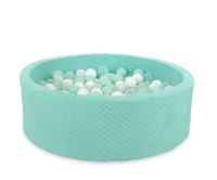 suchy basen minky h-30 cm z piłkami 200szt.- miętowy