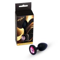 Mylove Toys - Jewellery Black Silicone Plug Small