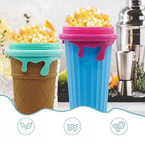 2X kubek Do Robienia Lodów Slushy na prezent 500ml na Arena.pl