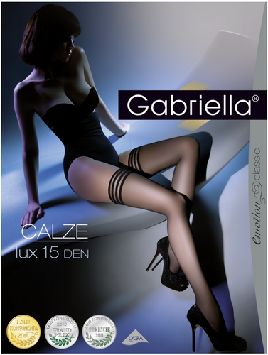 Pończochy Samonośne Calze Lux 20 den - Gabriella 202 XS/S na Arena.pl
