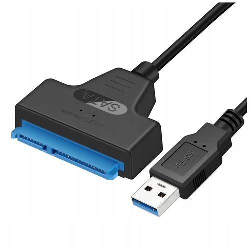 Adapter przejściówka kabel kieszeń USB 3.0 SATA DO DYSKU 2,5" SSD HDD na Arena.pl