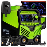 Spawarka inwertorowa mma igbt lift tig lcd 4w1 20-330a KD1879