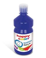 farba tempera 500 ml happy color - granatowa