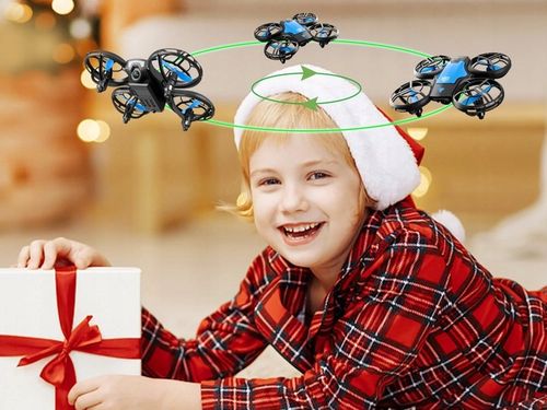 MINI DRON QUADROCOPTER TURBO AKROBACJE FUTERAŁ AKUMULATOR OSŁONY DLA DZIECI na Arena.pl