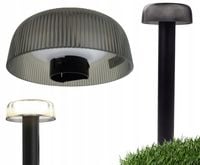 Lampka PREMIUM ogrodowa 2w1 SOLARNA słupek ogrodowy SOLARNY i na USB