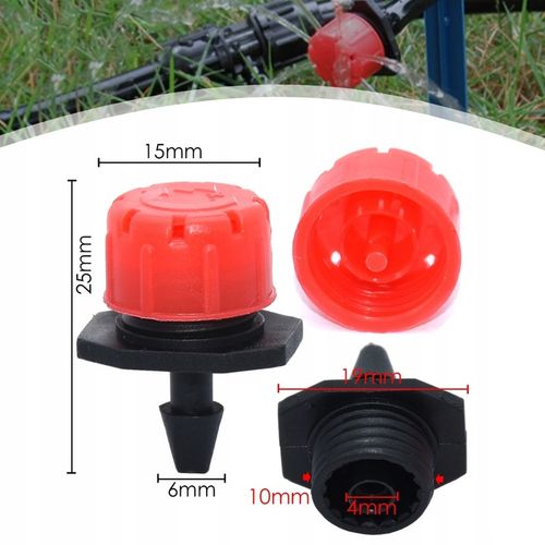 KROPLOWNIK EMITER NAWADNIANIA Z KOMPENSACJĄ 100SZT DO NAWADNIANIA PODLEWANI na Arena.pl