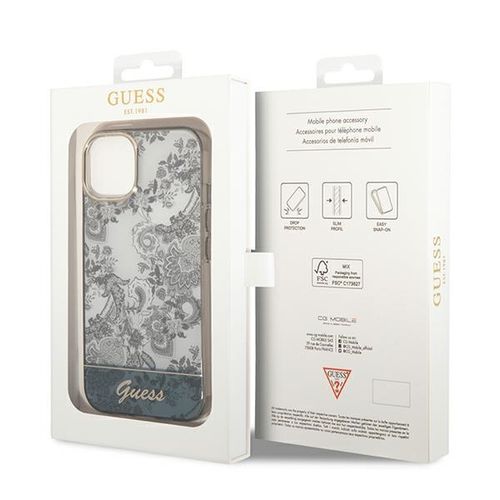 Etui Guess do iPhone 15 Plus, iPhone 14 Plus, Szary na Arena.pl
