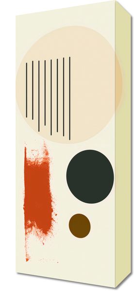 Obraz 20x50cm Symetryczna Struna zdjęcie 1