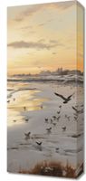 Obraz 30x70cm Zmierzch nad Wybrzeżem