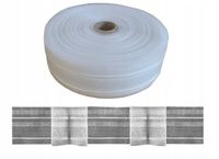 TAŚMA MARSZCZĄCA 2 FAŁDKI MOTYLEK 5 cm 1szt = 50mb