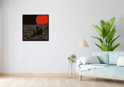 Plakat 70x70cm Samotność w Kosmosie na Arena.pl