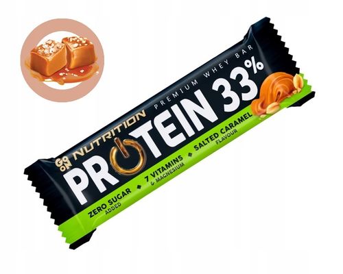 10 x Baton proteinowy Go On Nutrition Protein 33% Salted Caramel 50 g na Arena.pl