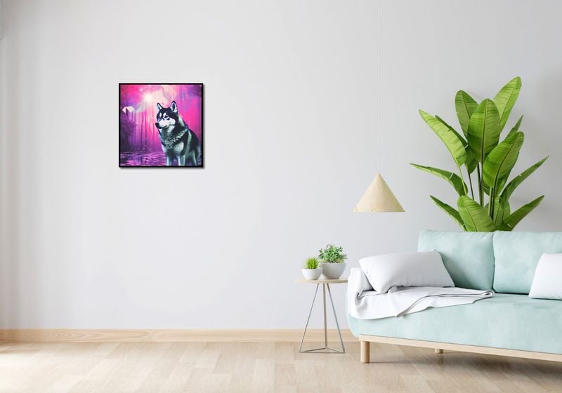 Plakat 50x50cm Wilczy Duch zdjęcie 4