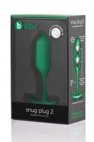 korek analny snug plug 2 green b-vibe