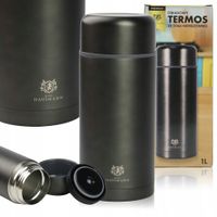 TERMOS OBIADOWY TURYSTYCZNY NA OBIAD ZUPĘ 1L TERMICZNY STAL NIERDZEWNA