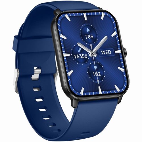 smartwatch gravity czarny niebieski gt36-6 na Arena.pl