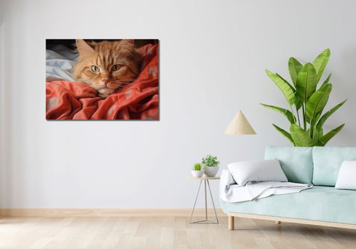 Obraz 100x70cm Mruczący Spokój na Arena.pl