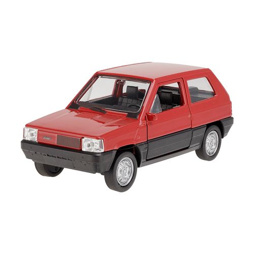 Model 1:34. FIAT Panda, czerwony na Arena.pl