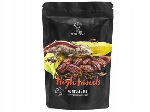 Gecko Nutrition - Wysoka zawartość owadów 50g| ORYGINAŁ - papka, na Arena.pl