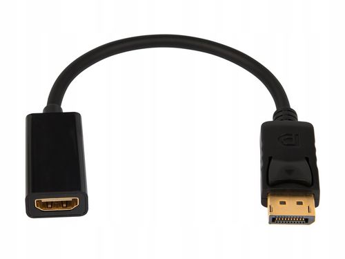 ADAPTER PRZEJŚCIÓWKA KABEL PRZEWÓD DISPLAY PORT DO HDMI FHD KONWERTER na Arena.pl