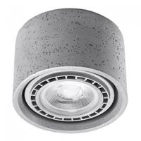 PLAFON LAMPA SUFITOWA BASIC SOLLUX SZARY SL.0881