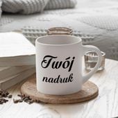 Kubek z nadrukiem - biały 200 ml