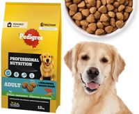 PEDIGREE Adult Professional Nutrition 12 kg z wołowiną i warzywami - sucha