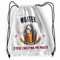 Plecak Dla Wojtka Sportowy Szkolny Worek Torba Z Nadrukiem Ze Zdjęciem