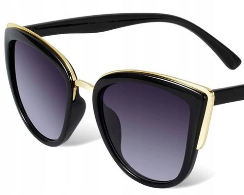 Okulary Kocie Kardashian Przeciwsłoneczne Damskie na Arena.pl