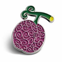 Sube Sube no Mi | 4 cm | Metal | Przypinka Anime | One Piece