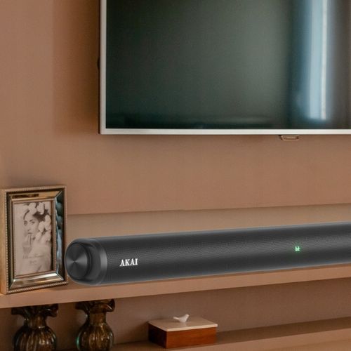 SOUNDBAR 2.0 60W RMS WYŚWIETLACZ BLUETOOTH 5.3 RADIO FM AUX MP3 AKAI ASB-6L na Arena.pl
