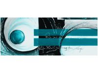 100X40CM ABSTRAKCJA OBRAZ DREWNO