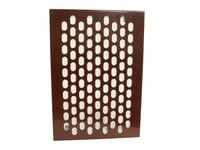 kratka wentylacyjna metalowa do wewn d/tkm 140*210mm brązowa - wd-007-1818