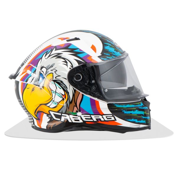 Solidny metalowy hak wieszak półka ścienna na kask motocyklowy rower biały zdjęcie 1