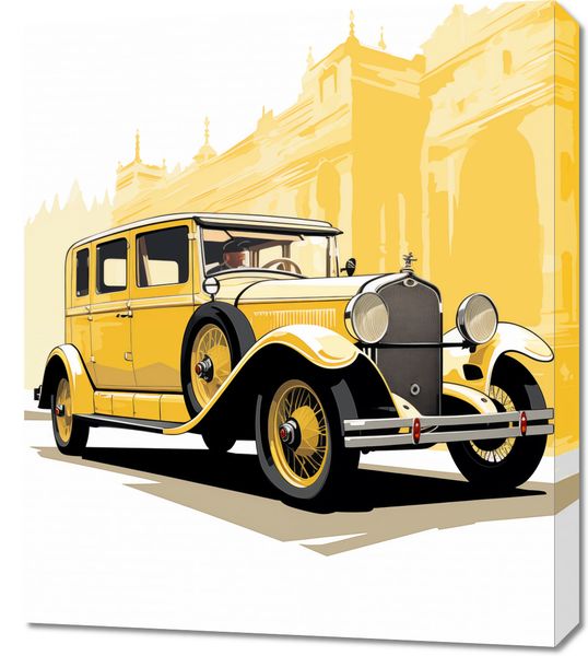 Obraz 60x70cm Klasyka Motoryzacji zdjęcie 1