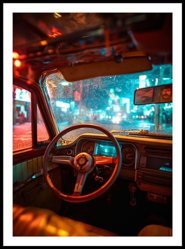 Plakat 50x70cm Nocny Kierowca na Arena.pl