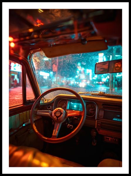 Plakat 50x70cm Nocny Kierowca zdjęcie 3