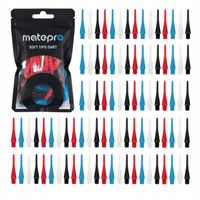 KOŃCÓWKI GROTY LOTEK RZUTEK MatePro Dart 100 szt Kolorowe