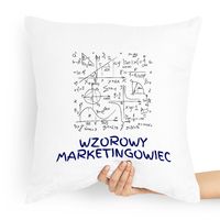 Prezent Poduszka Dla Margetingowca Marketing Z Nadrukiem Ze Zdjęciem